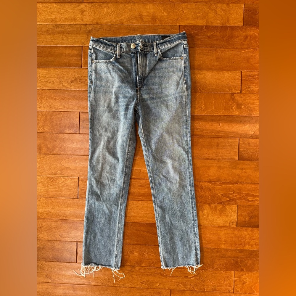Rag & Bone Farrah Ankle Cigarette Raw Hem | Light indigo|Size 27